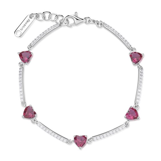 Armband Brosway Dame FANCY PASSION RUBY in Silber Cubic Zirconia FPR118 - FPR118